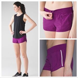 Lululemon Making Moves Short In Regal Plum Sz 4